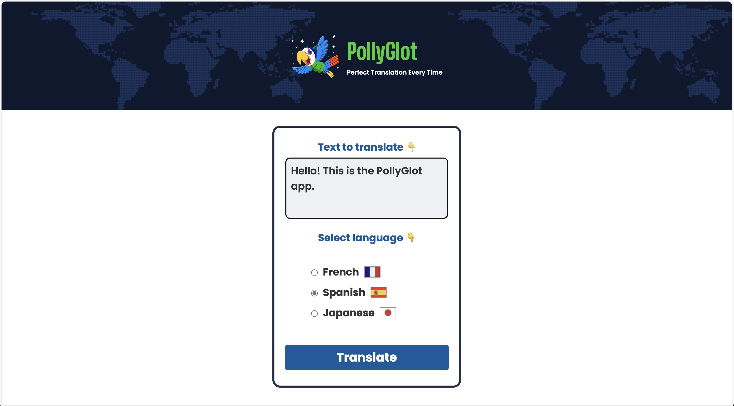 PollyGlot project thumbnail