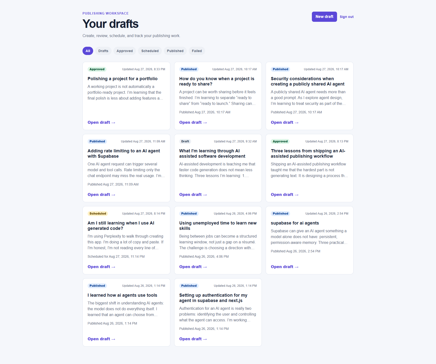 Social Content Agent project thumbnail